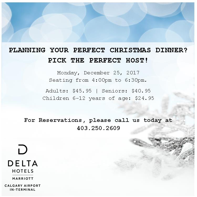 This Christmas take the stress out of Turkey Dinner. Book your Christmas Dinner with us today and head into the Holidays with a little less stress. #ChristmasDinner #Christmas #YYCChristmas #YYCDecember25