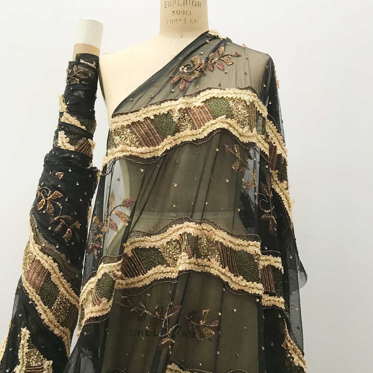 Fabrics_Fabrics's tweet photo. Couture Tulle Embroidered with Beads, Sequins, and Ribbon. 
One of the many treasures in our couture collection. https://t.co/jaOXX60r1b https://t.co/104eMz8mFh