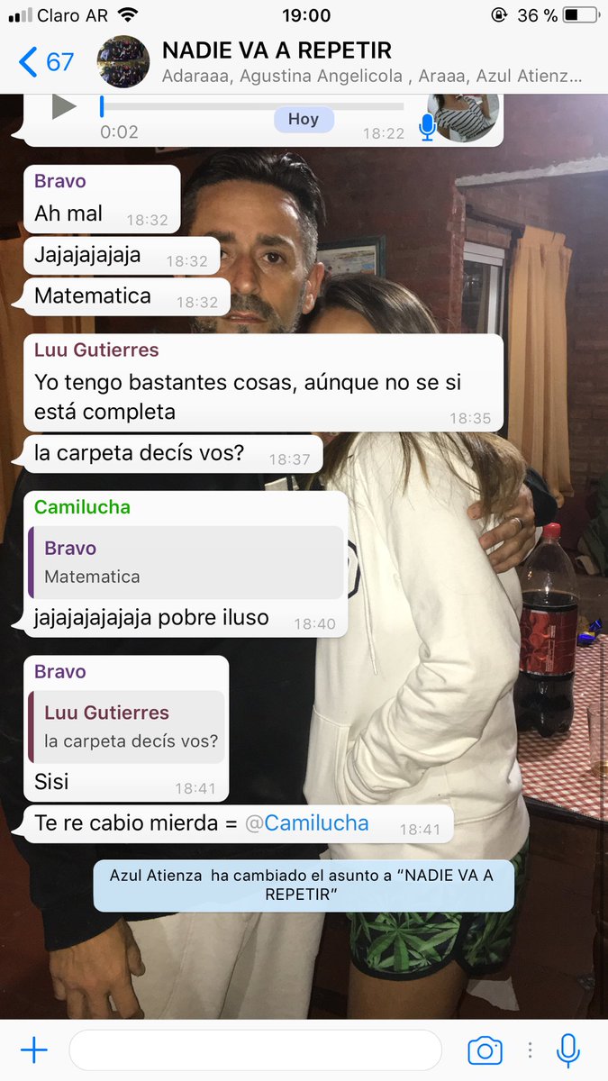 Por suerte nos dan esperanzas