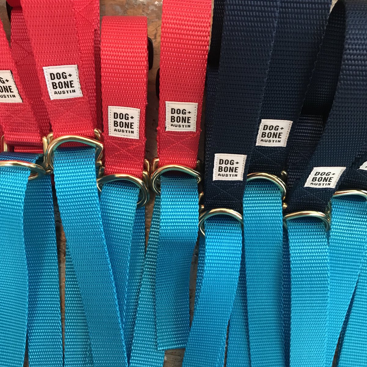 DogPlusBone's tweet image. Working on a batch of Martingale Collars!