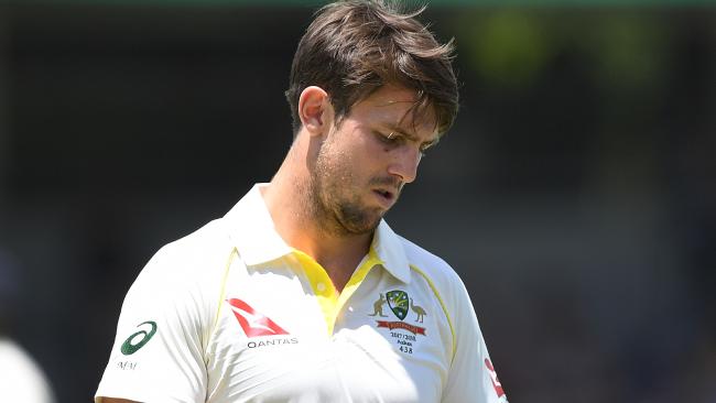 heraldsunsport's tweet photo. The more you look at it, the more puzzling it is why Mitch Marsh was selected over Peter Handscomb for the third Test. Marsh must make runs today or be banished. MORE: https://t.co/0gJ8Zt3QbE https://t.co/YdNRoEBR3z