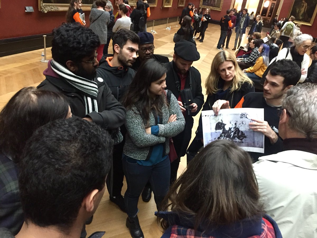 i_engagement's tweet photo. Merci à la @FondationEngie d’avoir invité des lauréats au @MuseeLouvre pour le #JOPLouvre:
plus de 400 étudiants proposaient des médiations, interprétations musicales ou théâtrales devant les oeuvres.
#LiveIDE2017
#Engagement
#Louvre https://t.co/1UDVZRVvEK