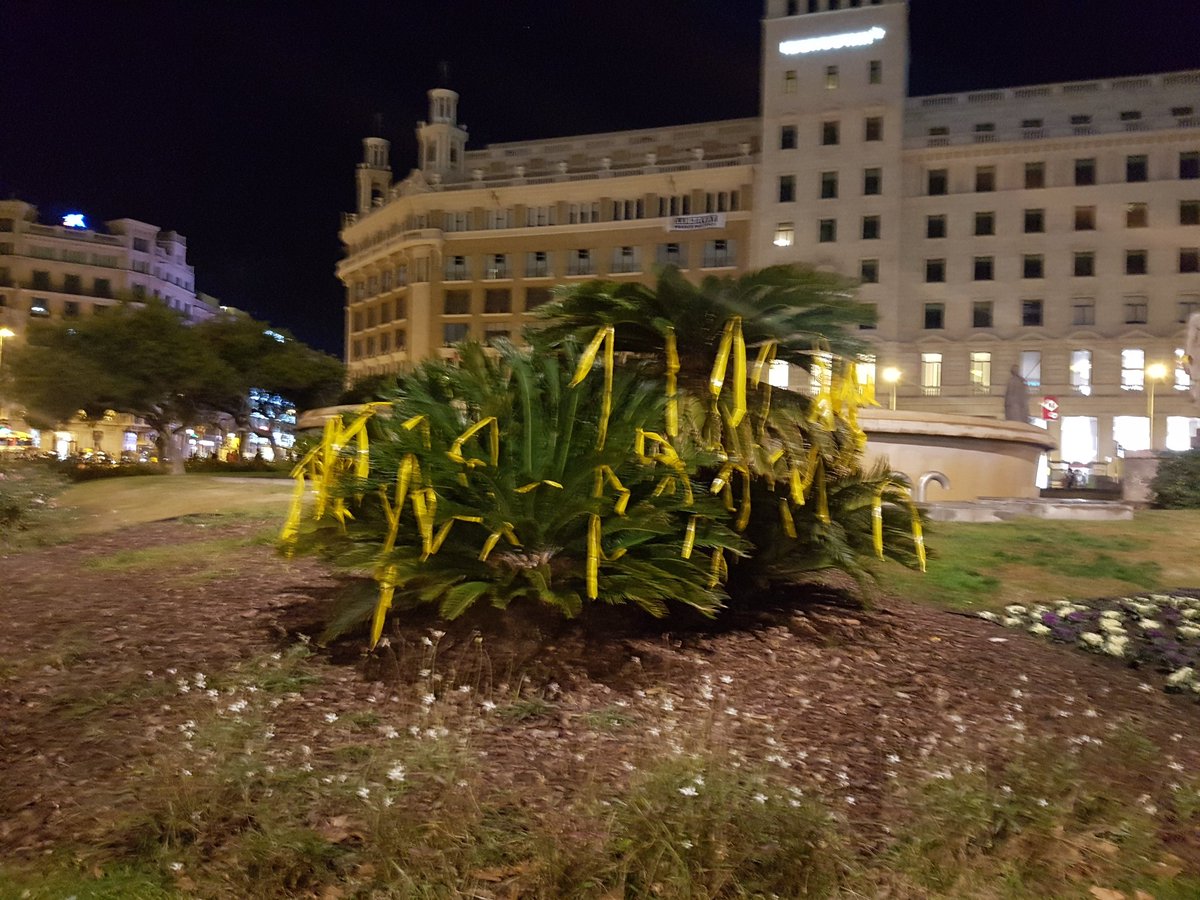 ernest_sant's tweet photo. El groc de la llibertat @ElsVolemACasa #LlibertatPresosPolítics 
Jordis, Quim i Oriol, us trobem a faltar https://t.co/qQuveYDjdH