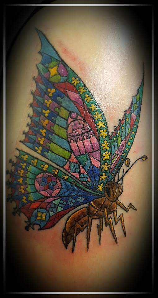 Buy Red Butterfly Tattoo Online In India  Etsy India