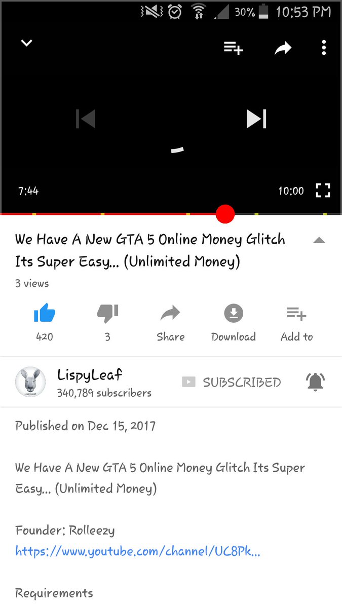Lispyleaf On Twitter We Have A New Gta 5 Online Money Glitch Its - lispyleaf on twitter we have a new gta 5 online money glitch its super easy unlimited money https t co 8sfhsyvbkv via youtube