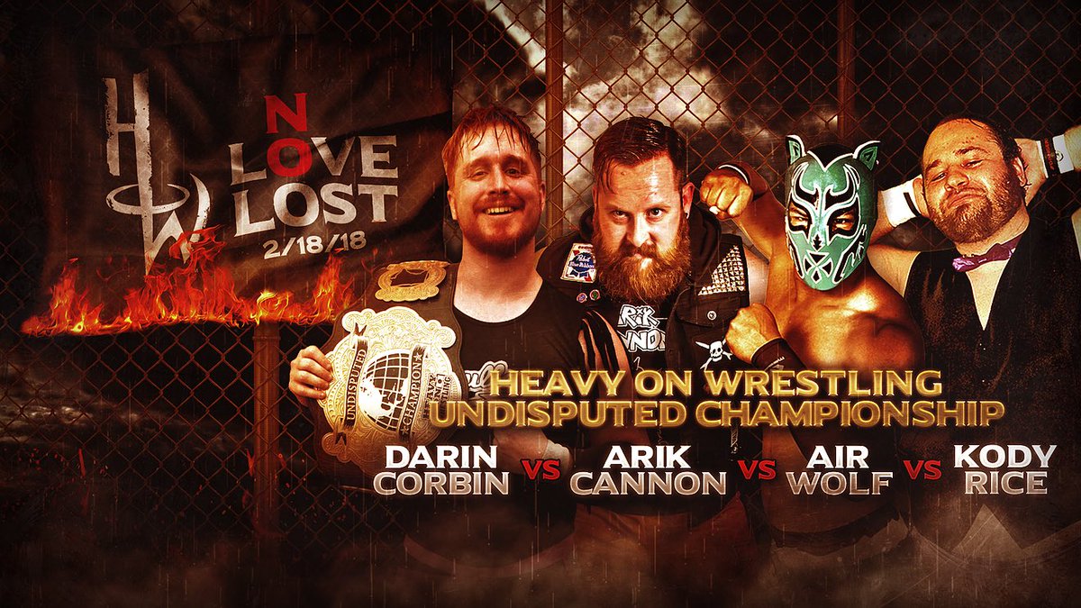 kasheper's tweet photo. Who in the hell am I supposed to cheer for? #theyreallsogood #wellobviously #iheartthehuskyheartthrob #heavyonwrestling #sostoked #seriouslytho #whodoicheerfor @DarinCorbin @arikcannon @officialairwolf @kodyrice13 https://t.co/p30nbE0C5B