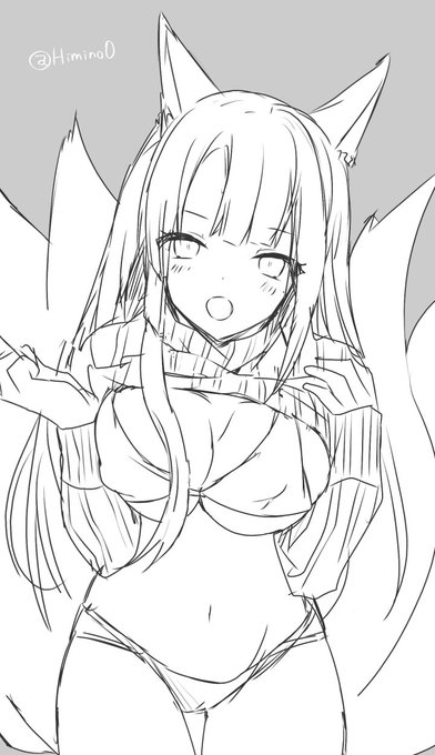 昨日の続きの赤城と加賀さん。ラフ。
#落書き 
#アズールレーン 