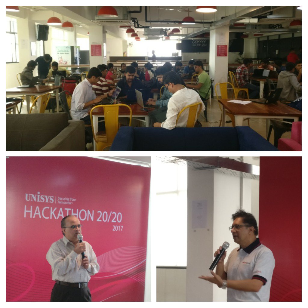 UnisysIndia's tweet photo. Today we kick off Unisys' first official #Hackathon. The room is full already with 22 teams and all our judges. Lets begin! #Cloud20/20Y9 #AmazingUnisys https://t.co/CEnEz9zAqK