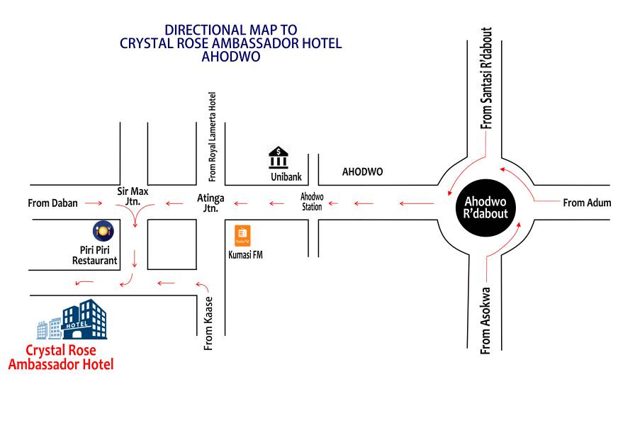 kumasievangel's tweet photo. Directional map to Crystal Rose Ambassador Hotel.
#HopeAliveConcert
This sunday 17-12-12 at 4PM
#CEC@5 https://t.co/n5s8isscxM