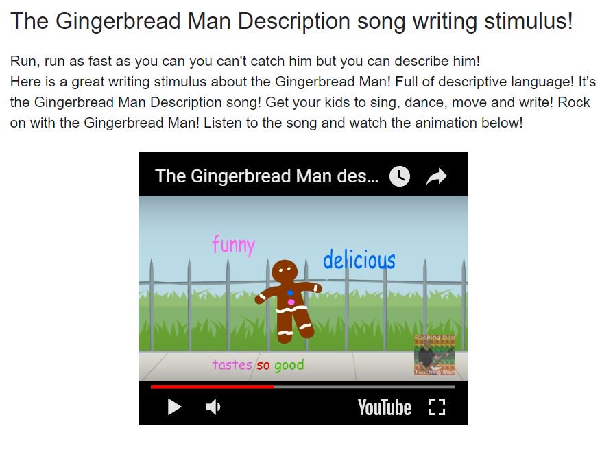 Rocking Dan Run Run As Fast As You Can You Can T Catch Him He S The Gingerbread Man Read All About The Gingerbread Man Description Song And Check Out Some Amazing
