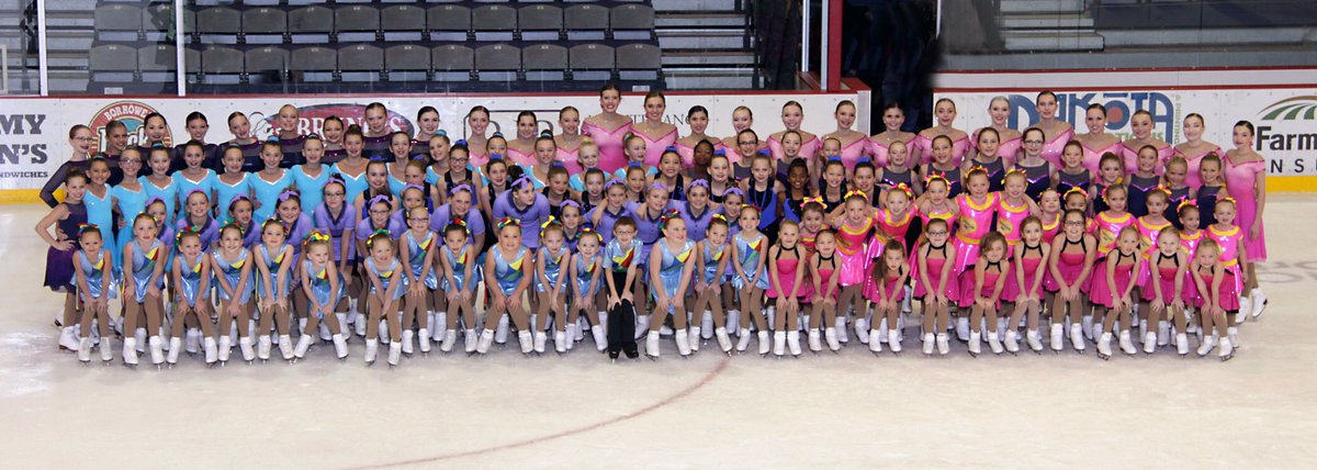 Excited to be in Minneapolis competing at the Maplewood Synchro classic tomorrow!!  Seven of our 10 teams will take the ice at Mariucci Arena Saturday afternoon.  Good Luck to all the teams competing! #skateforTaylor 💙💜