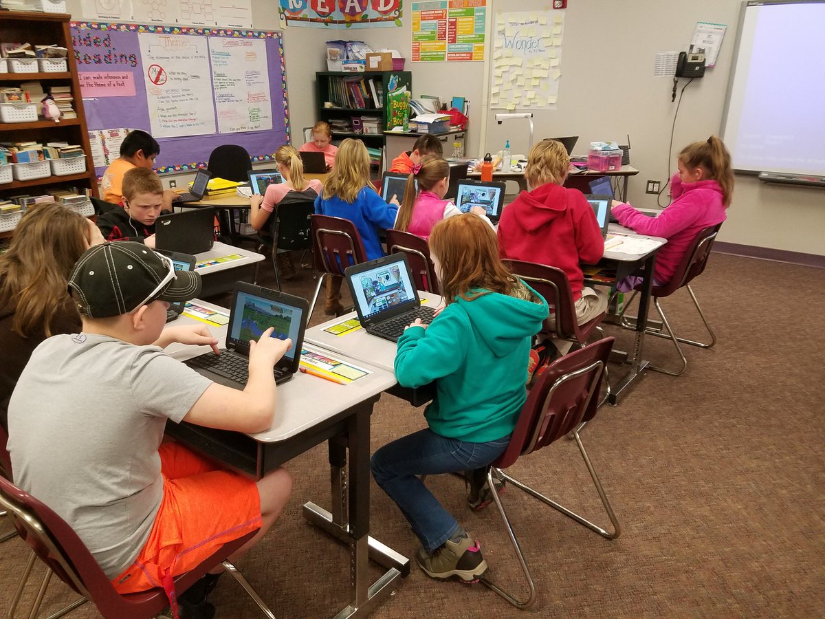alyssamiller03's tweet photo. Doin a little Reflex Math!  these kids love it! #mathisfun #technologyintheclassroom #butitsjustagame #5thgraderocks  @ExploreLearning @RES_Tigers https://t.co/eAndCHqoTR
