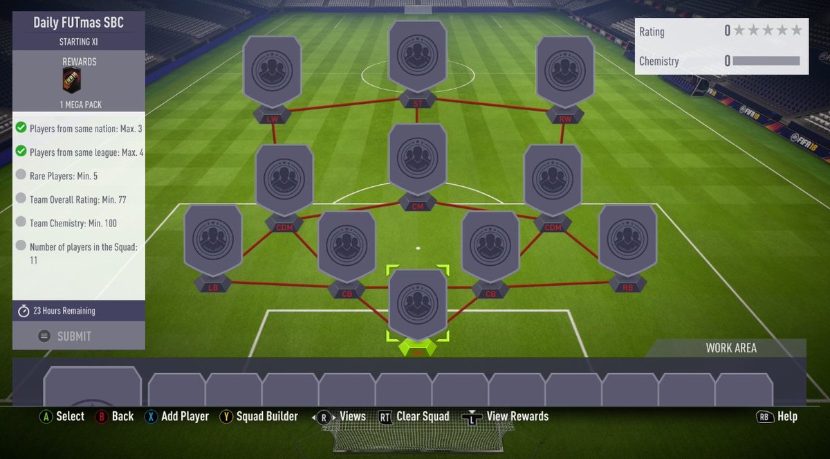 FUTWIZ's tweet image. New SBC! Daily FUTmas SBC with a Mega Pack as the reward