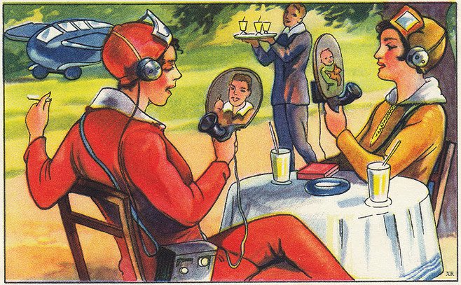 mannyfilms's tweet image. Visions of the future from the early 1900’s #facetime #flyingfirefighters #neurolearning #automatedmusic