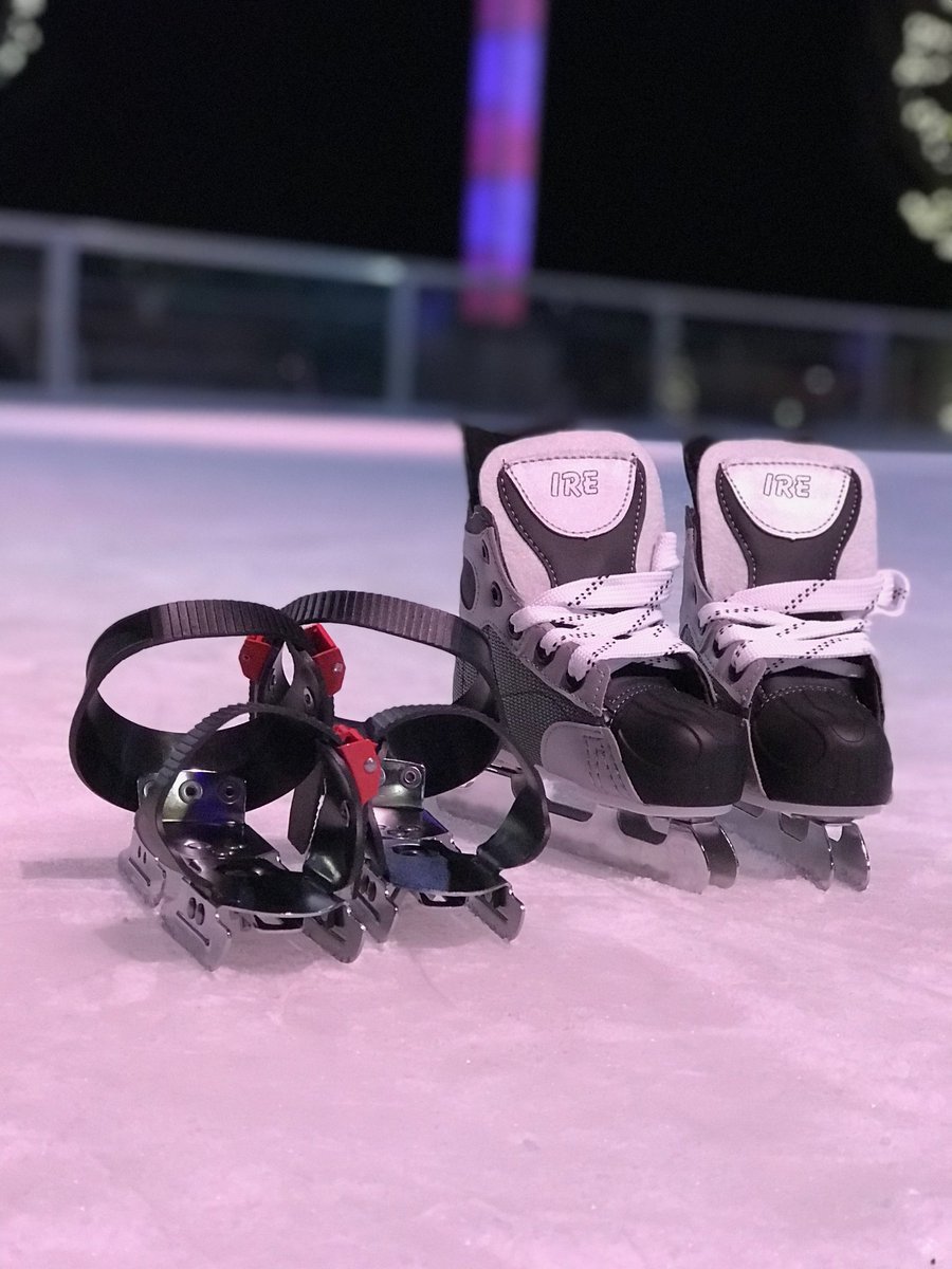 fountaingateway's tweet photo. Look what came in today....double runner skates! They are available in junior size 10-12 as well as adjustable skates to go over kid’s tennis shoes. ⛸⛸ https://t.co/NAY1w91vne