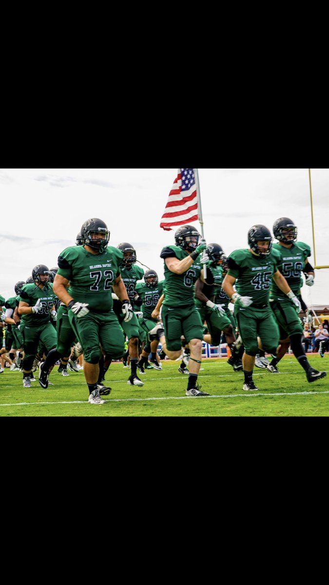 tmarion78's tweet photo. Thank you to all the coaches that have recruited me. After a lot of thought and prayer, I have decided to commit to OKLAHOMA BAPTIST UNIVERSITY.  #B18SONGANG❎ https://t.co/IsdtQqVTAe