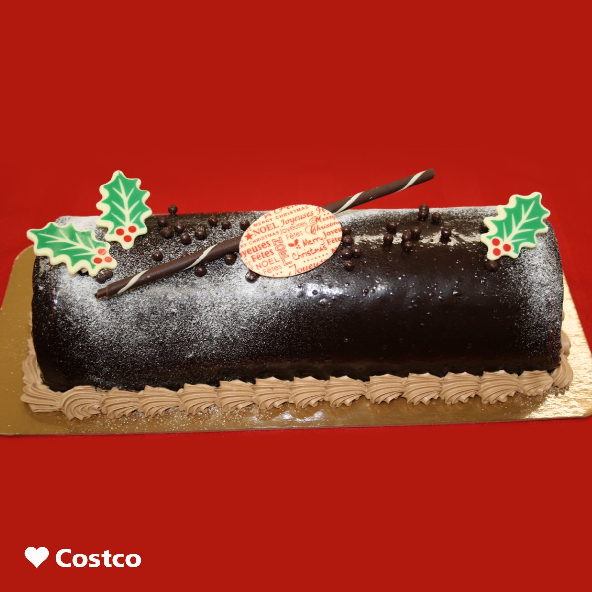 Costco Canada on Twitter "Costco's Yule Log lets you take all the