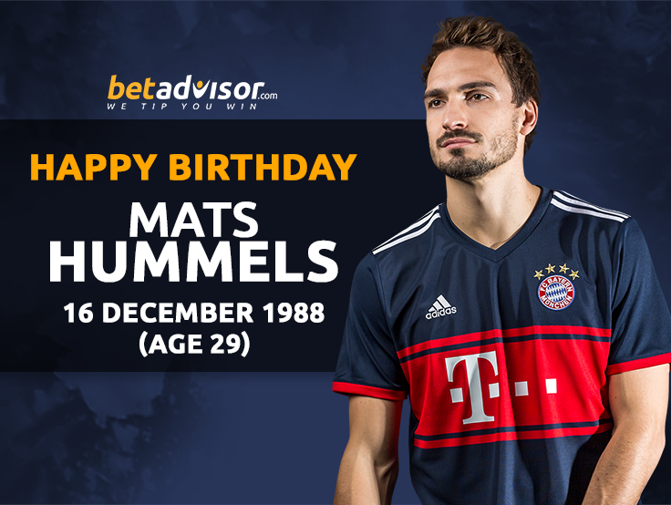 Happy Birthday to Mats Hummels   
