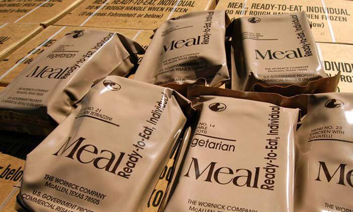 SoredGear's tweet photo. I know this makes some of you military guys cringe, but MREs can be a great source if you’re in a jam. https://t.co/vzcp1DZ5mL - Check out our Sored Provision Pack! Best bang for your buck! #military #emergency #meal #naturaldisaster #familygoals #beprepared #beready https://t.co/Mpkti4JA81