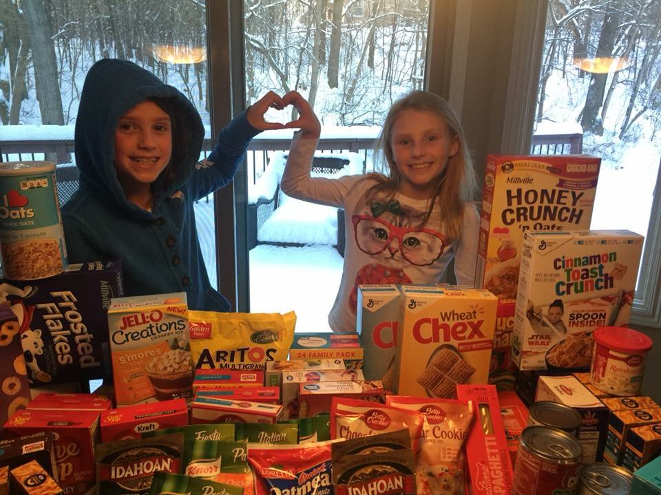 sbest_19's tweet photo. Tomek Eastern Student Leadership members collect food items around their neighborhood towards the Kiwanis/Key Club Food Drive!  That is 191 more food items to share!  Great job, ladies! @TEPrincipal @FentonSchools #WeAreFenton https://t.co/NAwSrBf63q