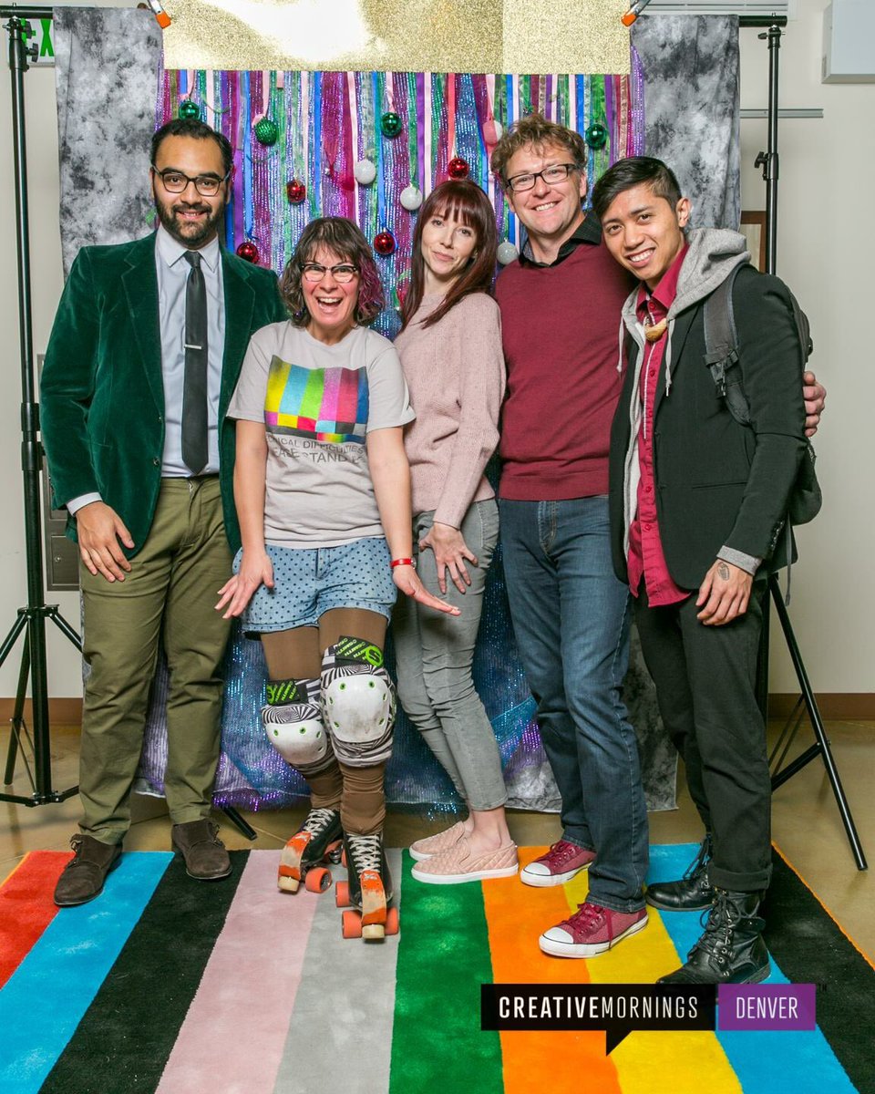 CM_Denver's tweet photo. Thank you to our incredible speakers today! @rachelfinder @metasarmiento @TheRealAGon Rhonda Spradling and Kurt MacDonald photo @jimdarlingphoto #cmContext #cm_denver #audiencetakesthestage #CreativeMornings #denver https://t.co/aJ4VelB8qH
