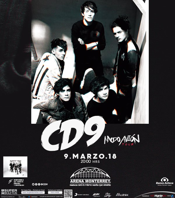 ArenaMtyOficial's tweet photo. Coders, el 9 de marzo @CD9 nos hará gritar con todo. 
https://t.co/zeaKpJNkoc https://t.co/4lmTwhAB7s