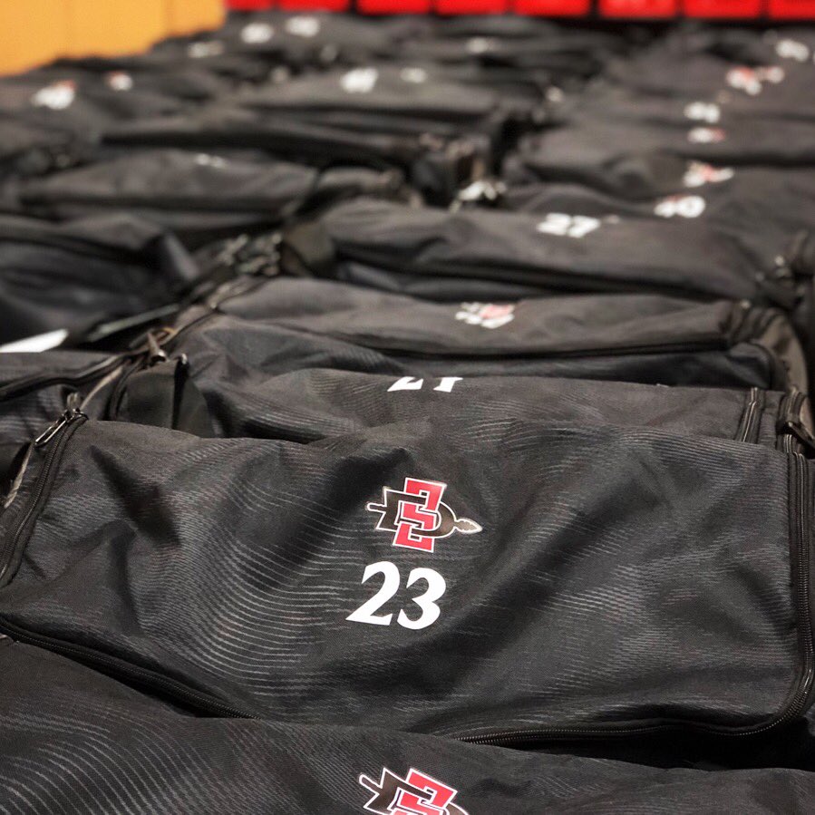 SDSU_EQ's tweet photo. .@Aztec_Football @ArmedForcesBowl  gear is ready for Ft. Worth. https://t.co/zW0QCdzuMd