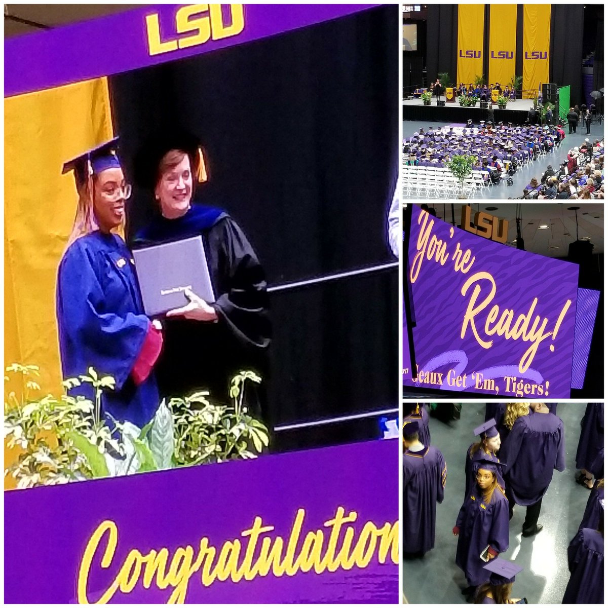 KimberlyDenman's tweet photo. She's done... #LSU17 https://t.co/cW0vaPtpap