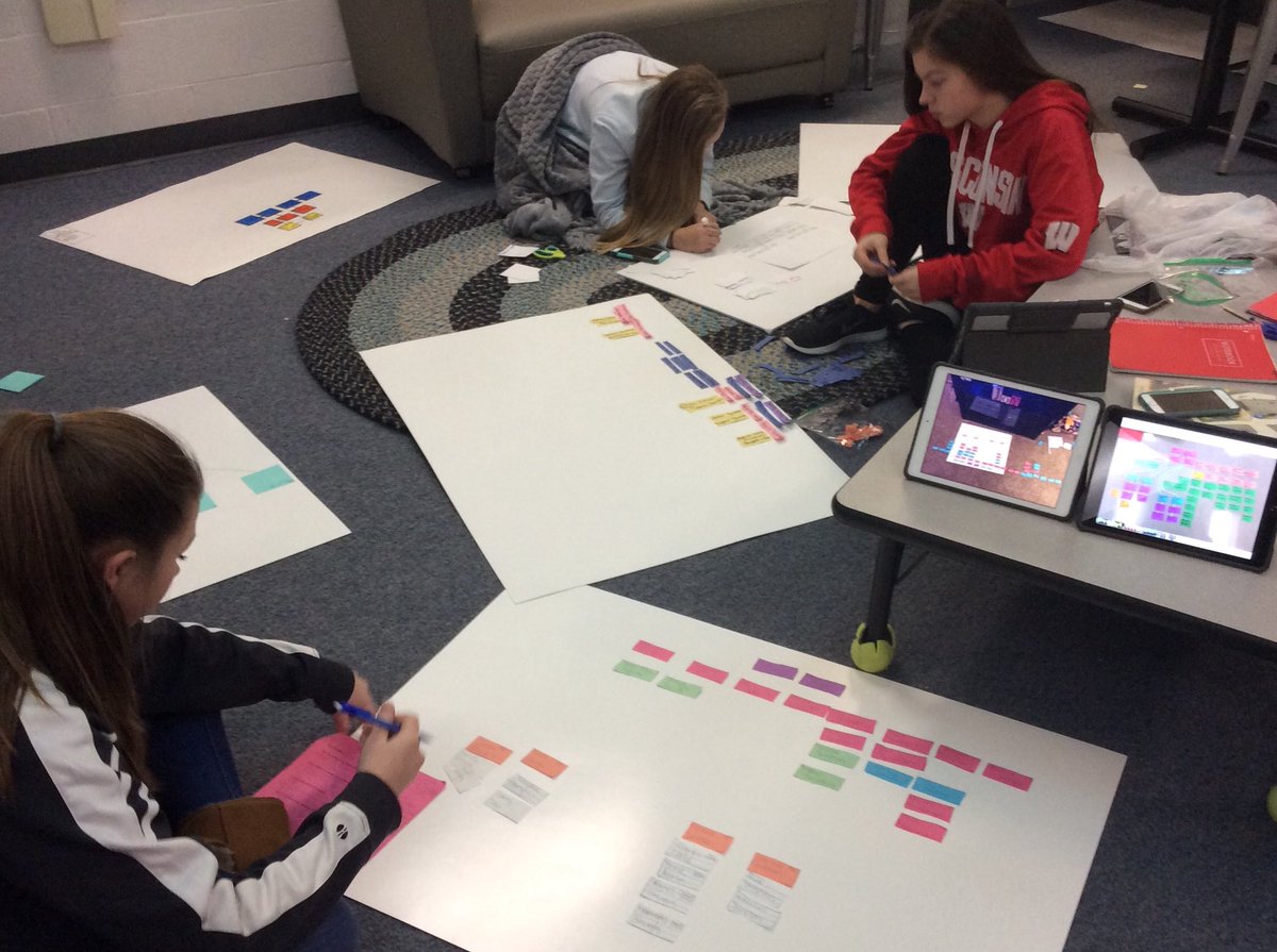 MrsBlank7's tweet photo. Before they write, they make.  Before they make, they decide Why the task is important, What skills will they learn, and How to show their learning.  “Organizing family names is easier said than done.”  #notice #multipleplans #multipledrafts #1000questions #iteachmiddles https://t.co/XKZd1OdcZN