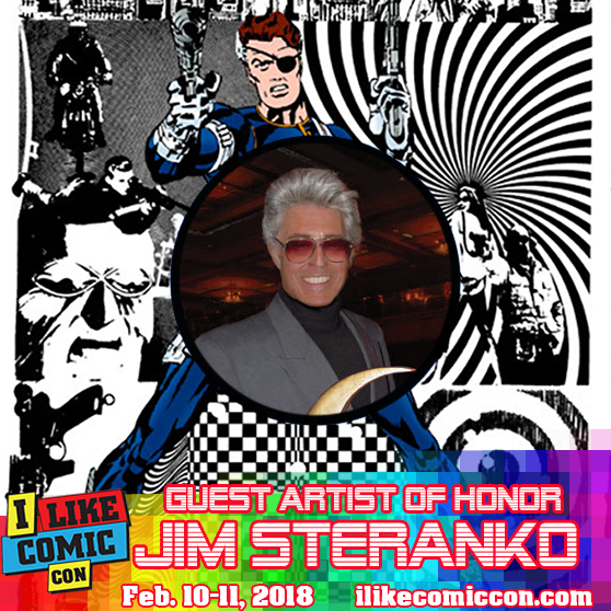 ILikeComicCon's tweet photo. We're back on Twitter after tech issues!  HUGE ANNOUNCEMENT: Our artist guest of honor this year is the legendary JIM STERANKO @iamsteranko! #jimsteranko #steranko #henchmen #ilikecomiccon #ilikecomics #vancouver #washington #portland #oregon #salem #comiccon https://t.co/agWOSNALoZ