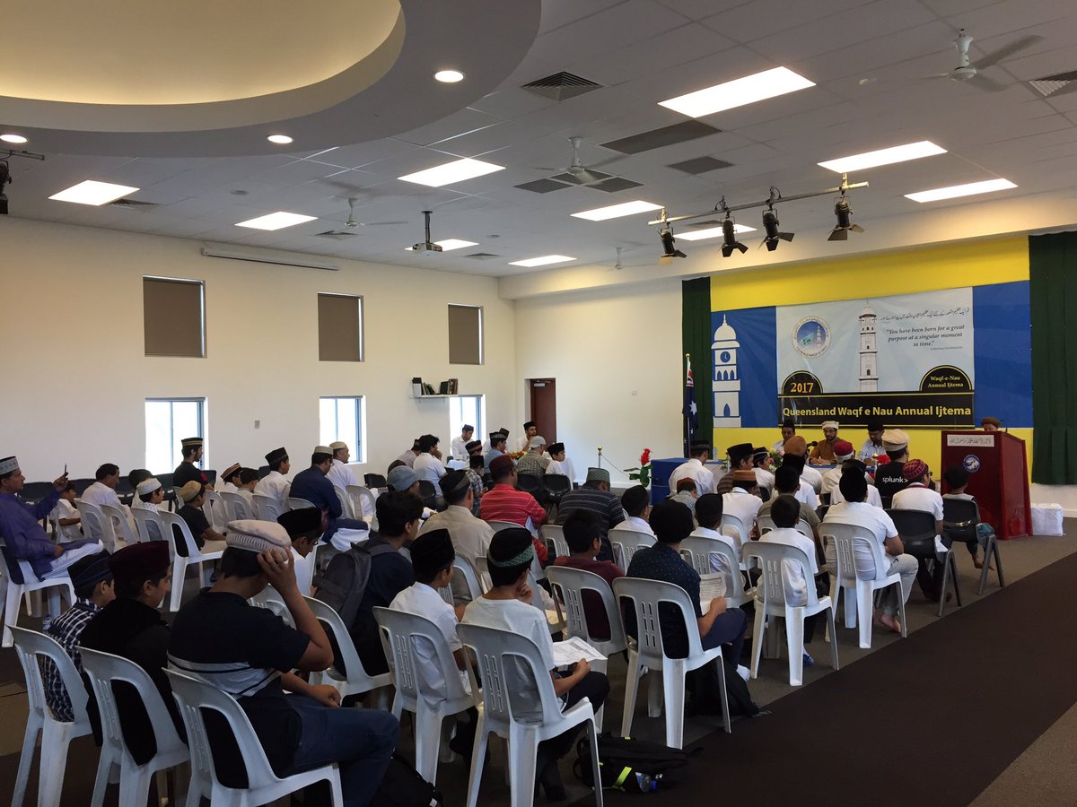 ahmadiyya_bne's tweet photo. #QLD #WaqfeNau #AnnualConvention #2017 #Brotherhood #LifeDevotee #DivineScheme #MuslimsForPeace #LoveForAllHatredForNone https://t.co/vpqTwXw3Ak