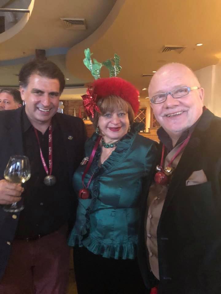 Cheers to great friends like Margarita Bergen and Patrick van Hoorebeek. Be sure to check Patrick's Bar Vin.