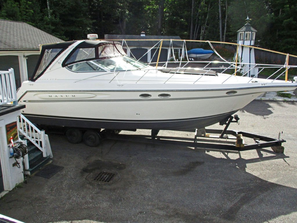 Boat Sales On Twitter Ebay 1998 37ft Maxum Scr Model 3700 Cabin
