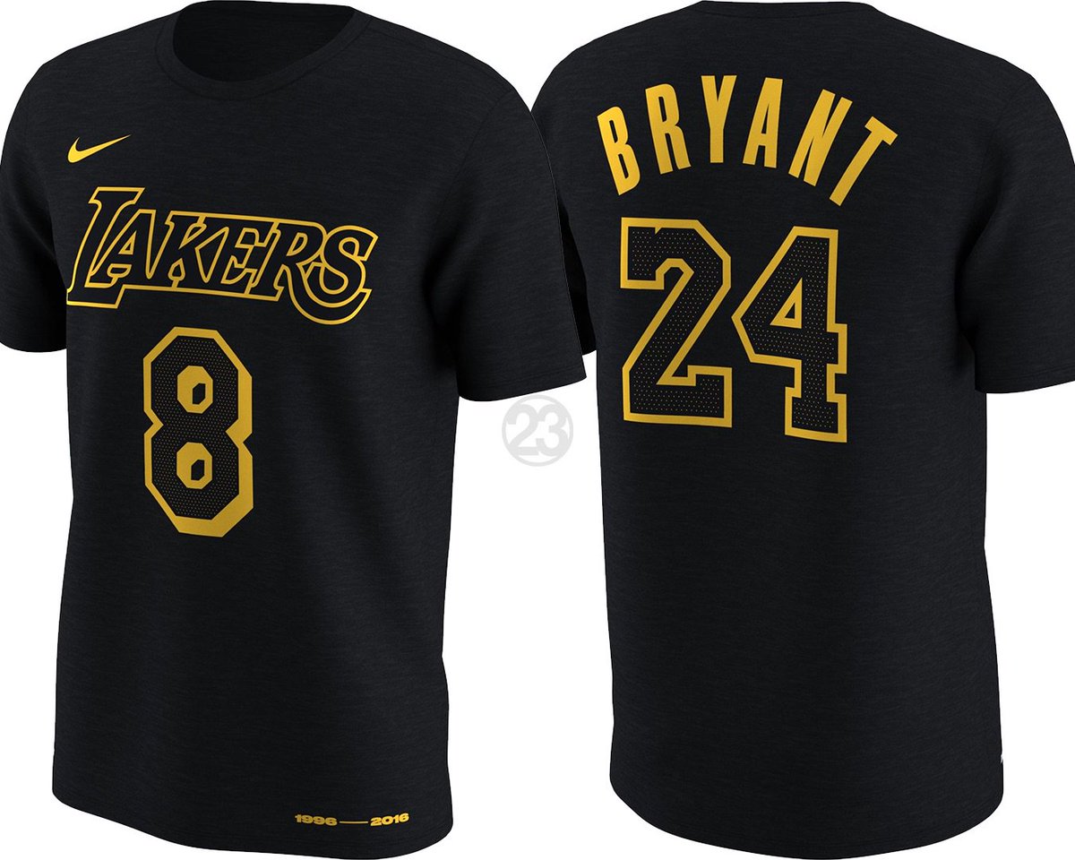 kobe bryant 8 and 24 shirt