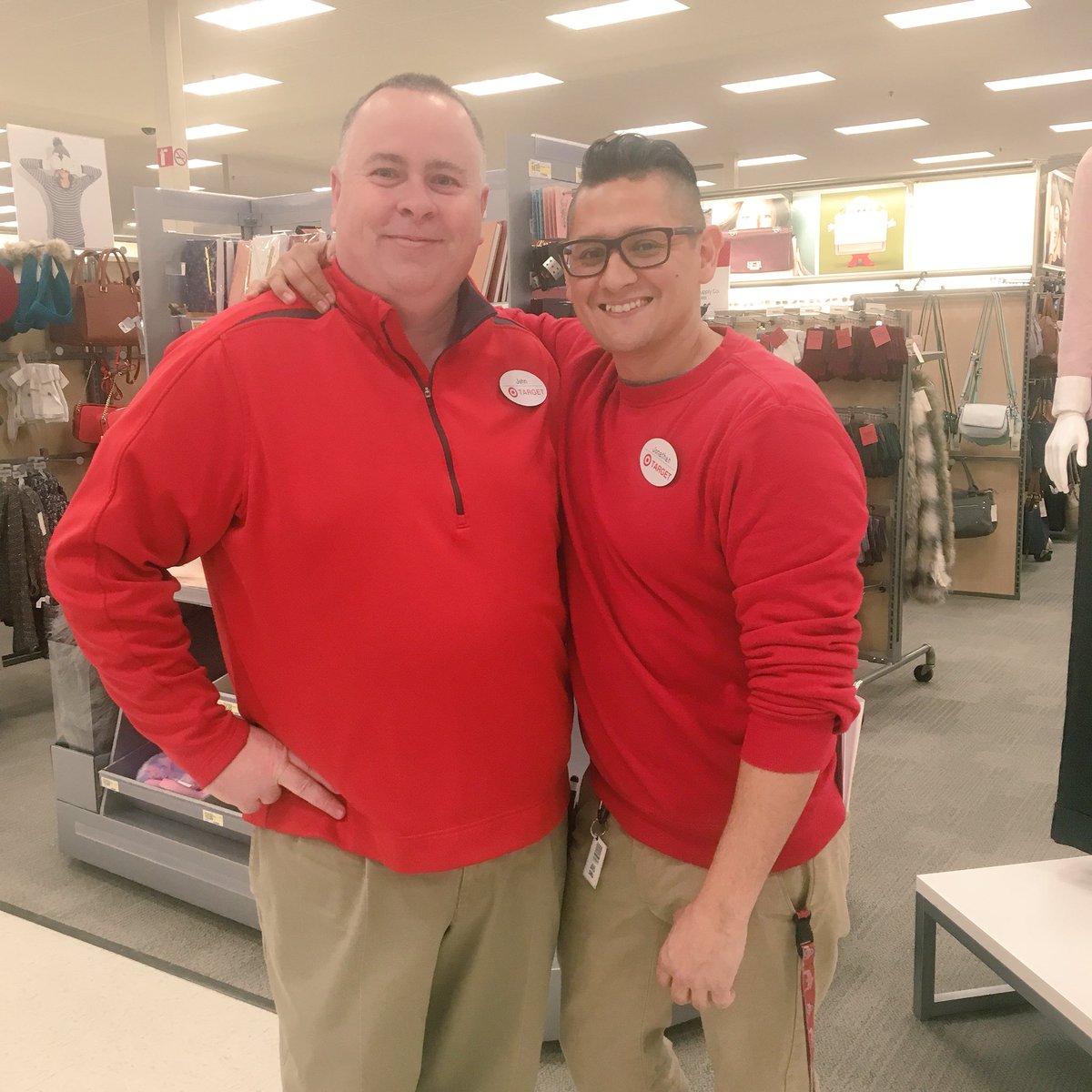 John and Jon are full of joy because T1311 is providing a magical shopping experience for our guests tonight.  From the front to the back, and everywhere in between, this team is #winningtheseason and setting the bar! Not bad for Friday night 😀