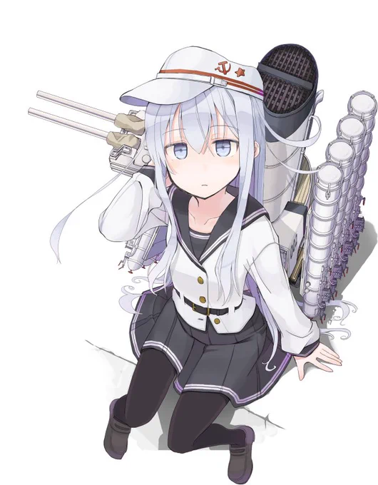 見上げるヴェールヌイ 