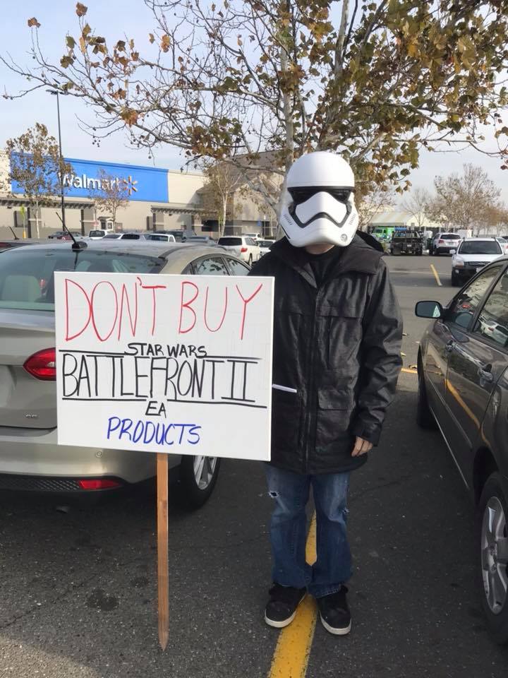 The_Infested1's tweet image. Day 3 in continuing my stance against @EA and Predatory Lootboxes.
#LoneTrooper