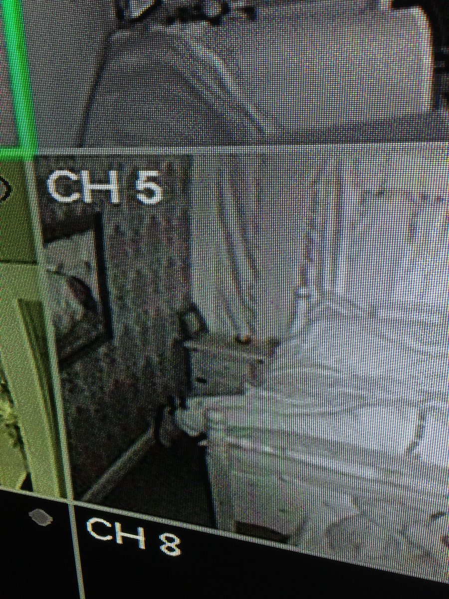 MuseumOfCurio's tweet photo. Look in the mirror on the 2nd image taken seconds after each other in a empty room. Is this a black figure of a ghost caught on our investigation tonight  #UKGH https://t.co/zq9LISjA53