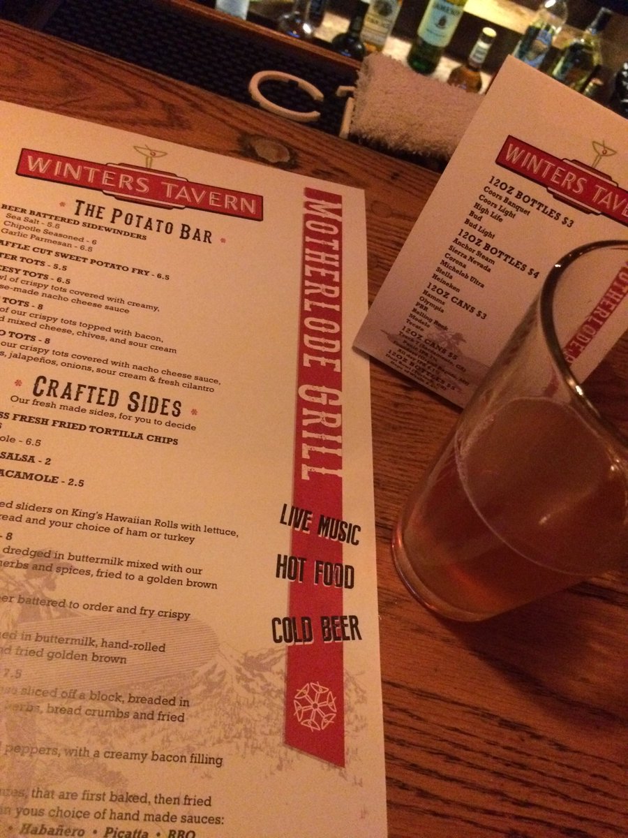 utltrn's tweet photo. #winterstavern #motherlode #grill is #open they got #beartentbeer #WTMG https://t.co/WOzFcQQh58