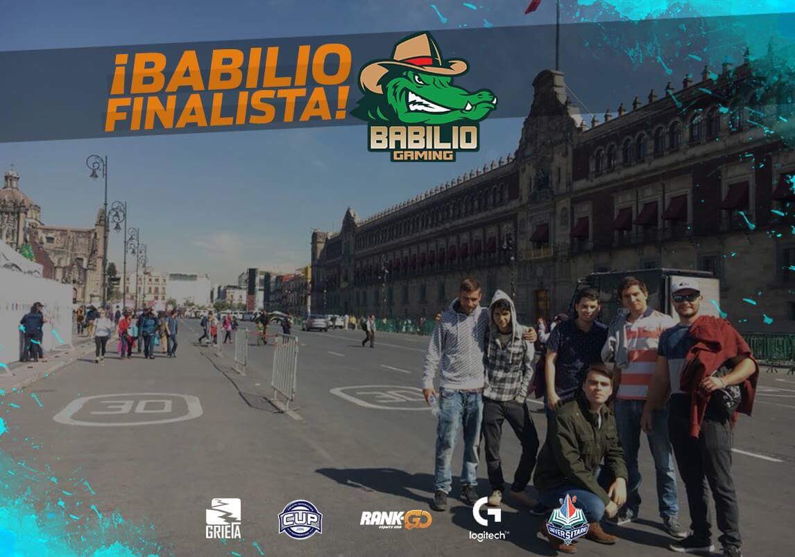 CUNeSports's tweet photo. ¡LO LOGRARON! ¡Babilio Gaming es finalista del #CUP2017!

El equipo Colombiano hace historia y llega hasta las ultimas instancias del torneo universitario más importante de Latinoamerica Norte.

La final se jugará mañana a las 6:00 p.m. 

#ConLaFeIntacta🇨🇴️ #GOBabilio🐊 https://t.co/fOQPW99vB2