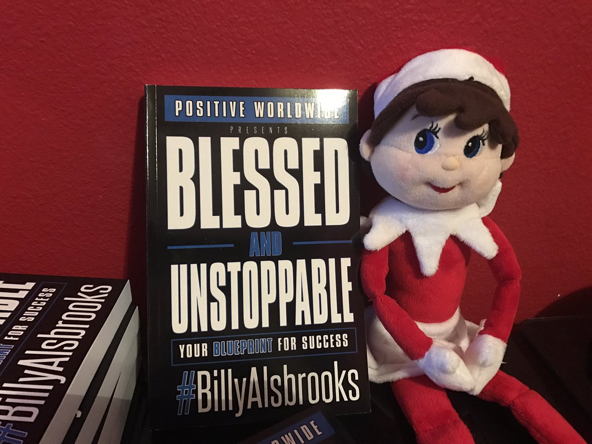 BillyAlsbrooks's tweet photo. Elf And Unstoppable!! 
Santa gets all the credit, but it's this lil hard working Elf that's been getting all your Christmas Book and Tshirt orders shipped out. 🎁🎄😎‼️

#ElfMotivation #ElfAndUnstoppable #ElfEntrepreneur #ElfInspiration #HardWorkingElf #120ElfMode https://t.co/XxqkmG3rS6
