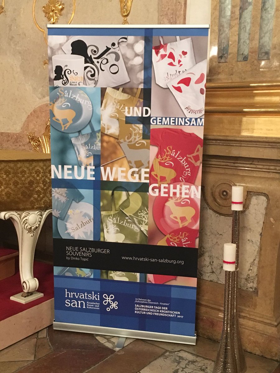 DelfaKosic's tweet photo. Jahrelange Freundschaft zw. Dubrovnik &amp; Salzburg heute Abend erneut mit dieser tollen Veranstaltung vertieft 👍 https://t.co/T3cLVKfnsD