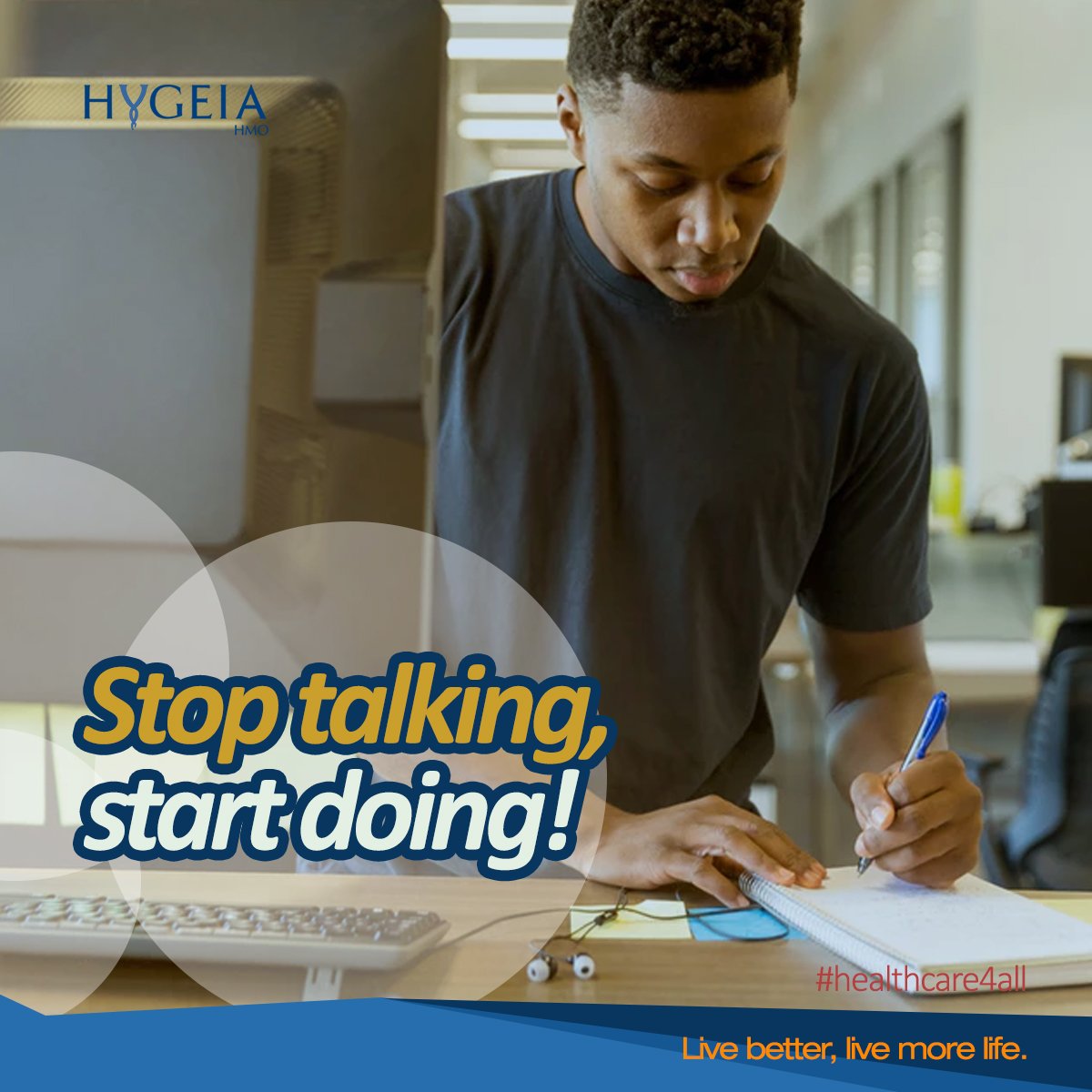 Talking about keeping fit doesn’t' do anything, you need to take action. So what are you doing to keep fit this weekend? #Healthcare4All  #LiveMoreLife #Fitness #Saturday