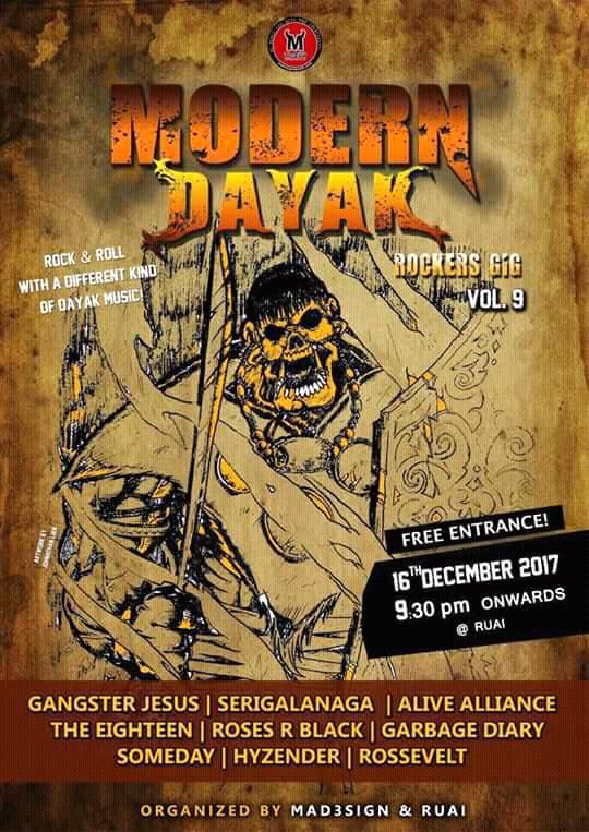 See you tonight at Ruai Bar, Kuching together with other awesome local bands. Free entrance. Snow Beer promotion for as low as RM28 per bucket (6 cans). #metalcore #show #ruaibar #bar #kuching