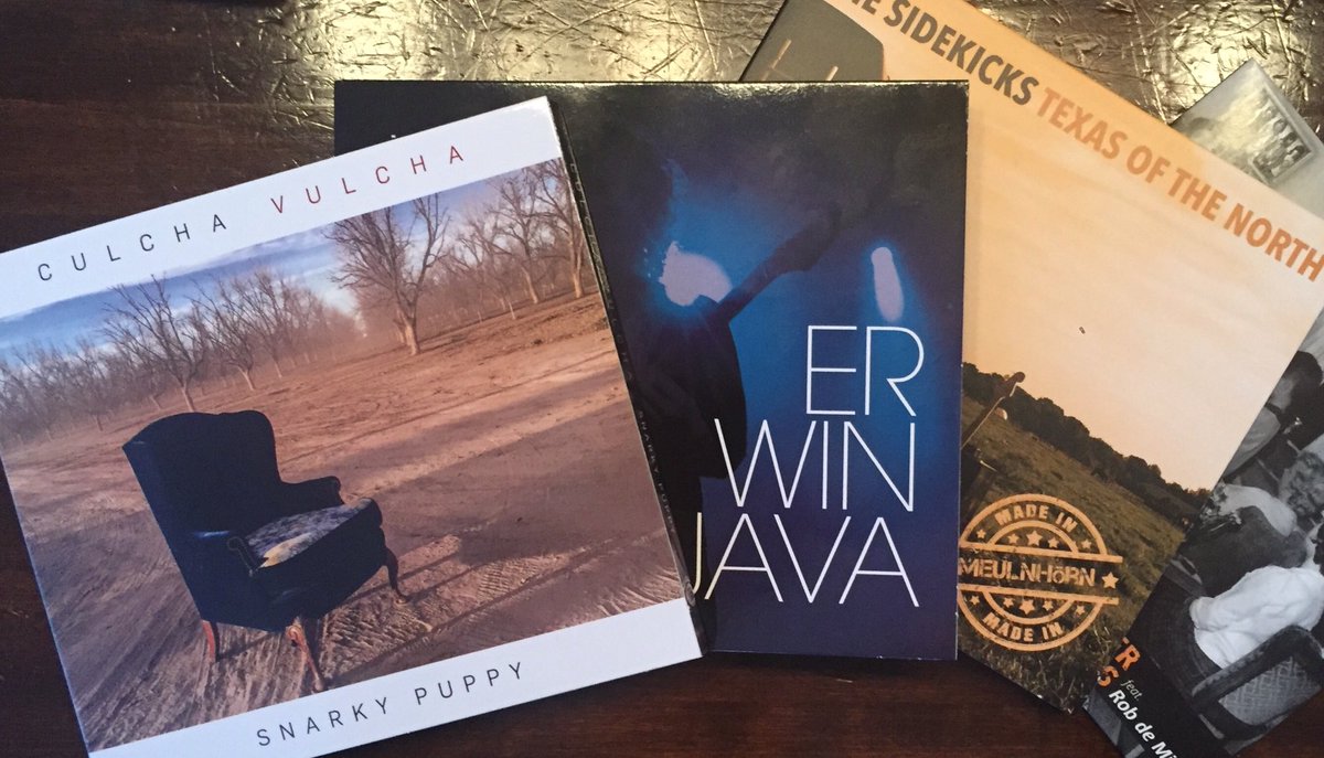 Nieuwe cd’s met lekkere muziek; #SnarkyPuppy #TheSidekicks #ErwinJava