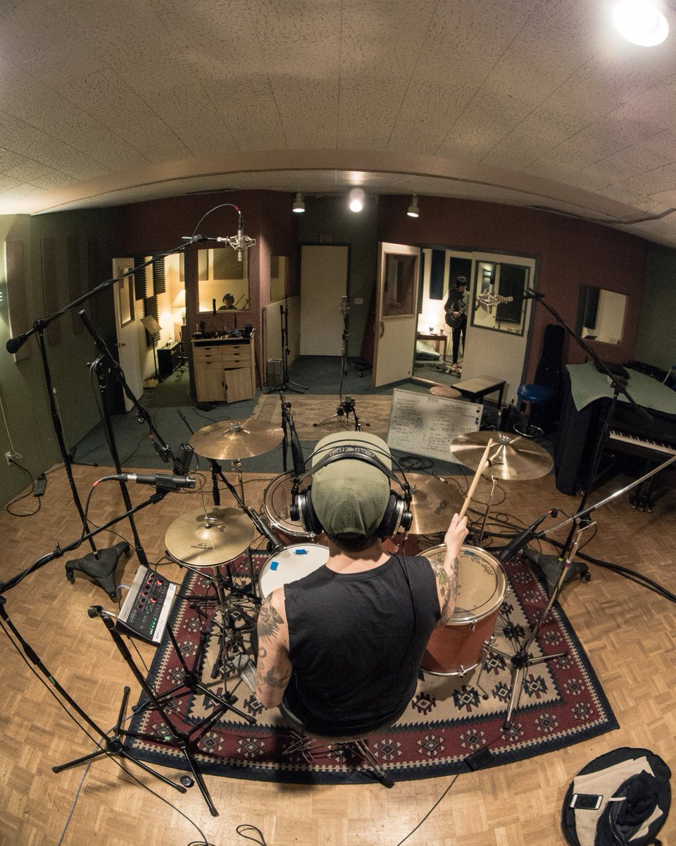 Just wrapped up 4 days of recording for our upcoming album. Excited to share with you all soon!