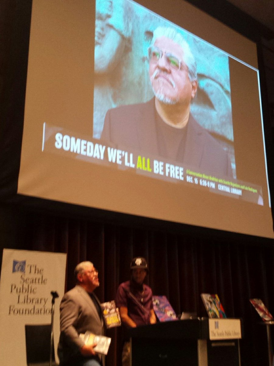 ktoering's tweet photo. "I wasn't scared straight, I was cared straight." @luisrodriguez #CriminalJustice #SplBuzz https://t.co/crMotYM46O
