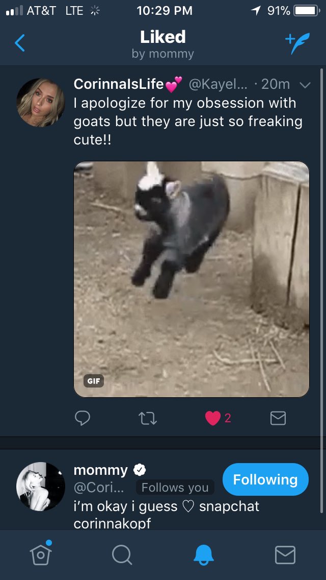 KayeleeFoster's tweet image. Omg!!!! I’m screaming and crying right now!! @CorinnaKopf  just liked my tweet!!! I’m so happy!!