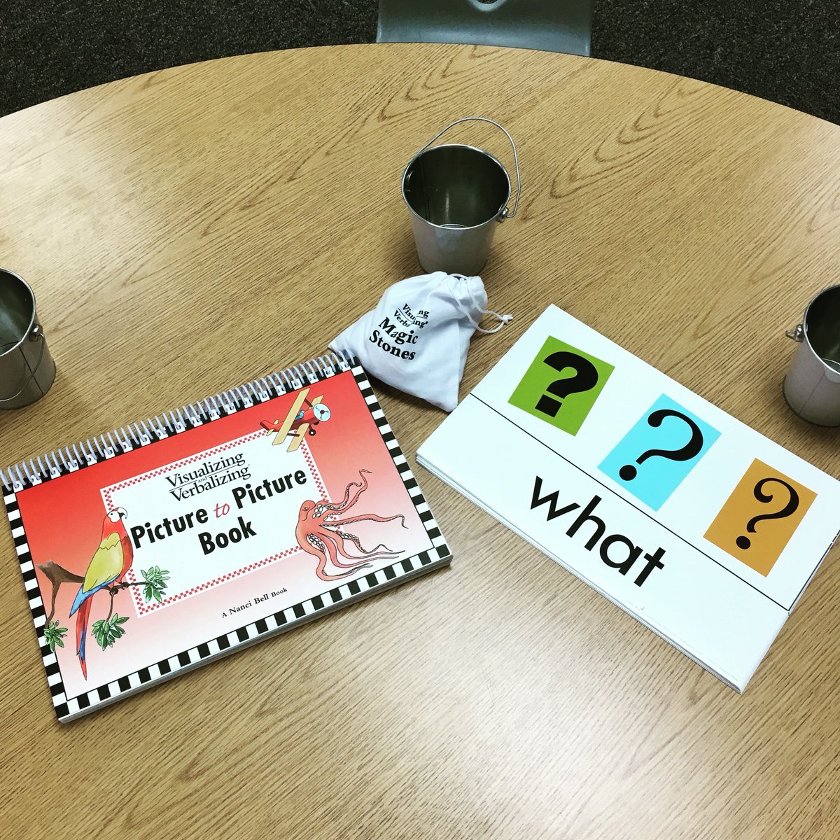 mrmillersclass3's tweet photo. I love having picture to picture conversations with my kindergarteners. #visualizingverbalizing #lindamoodbell #imagery #comprehension #ganderpublishing #BeesonProud #613sped #usd443 @LindamoodBell @GanderEducation @BeesonBulldogs https://t.co/hBBa5EGIi7