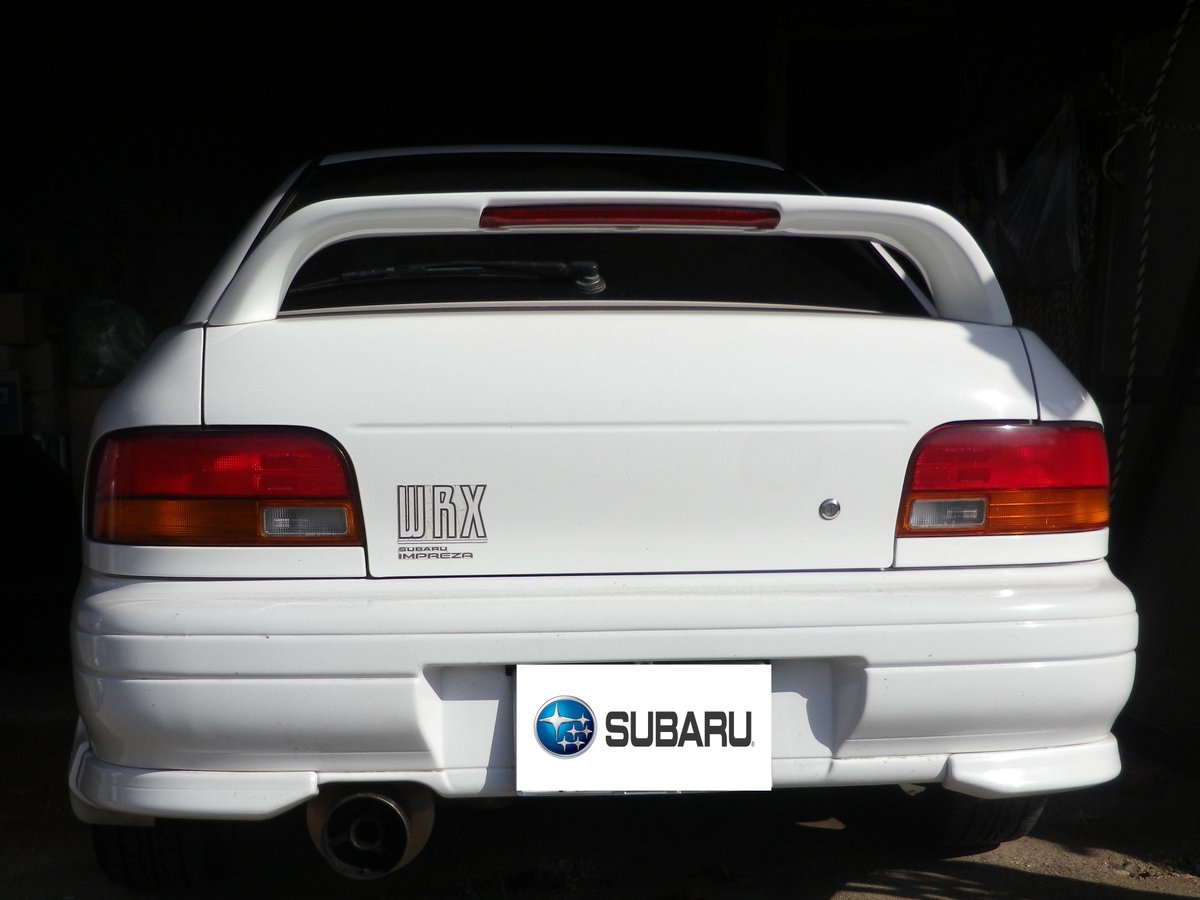 スバル純正 GC8 インプレッサ リアスポイラー リアウィング コン 即納